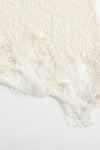 SWAYING/KNIT floating line detail bottoming shirt SW24SS1T53 white